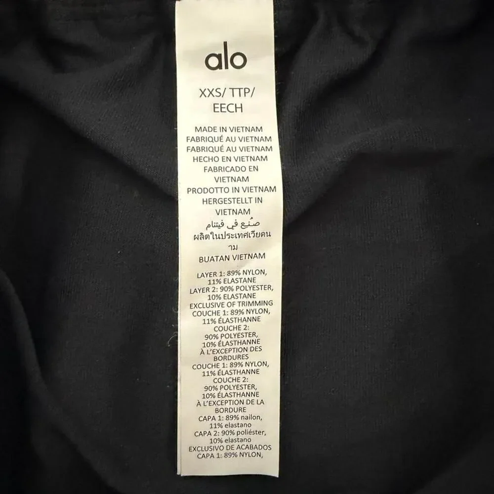ALO Fan Club Black Mini Skirt XXS